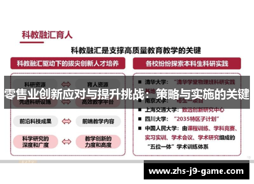 零售业创新应对与提升挑战：策略与实施的关键